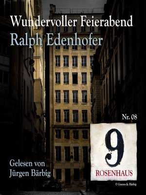 cover image of Wundervoller Feierabend--Rosenhaus 9--Nr.8